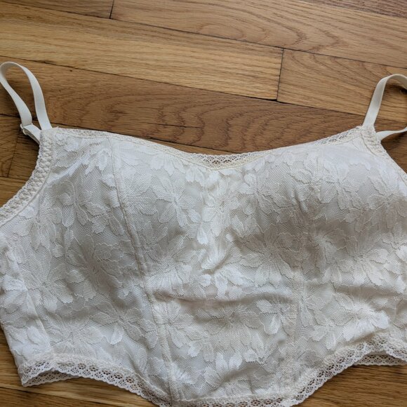 Victoria Secret Lace Lightly Lined Corset Top (NWT) Sz M - Picture 3 of 5